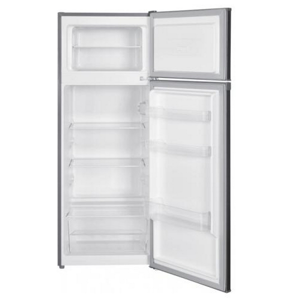 Холодильник Edler ED-285DIX, Inox, двокамерний, з верхньою мор. камерою, загальний об'єм 209L, корисний об'єм 169L/40L, механічне керування, A+, 143x55x55см - 2