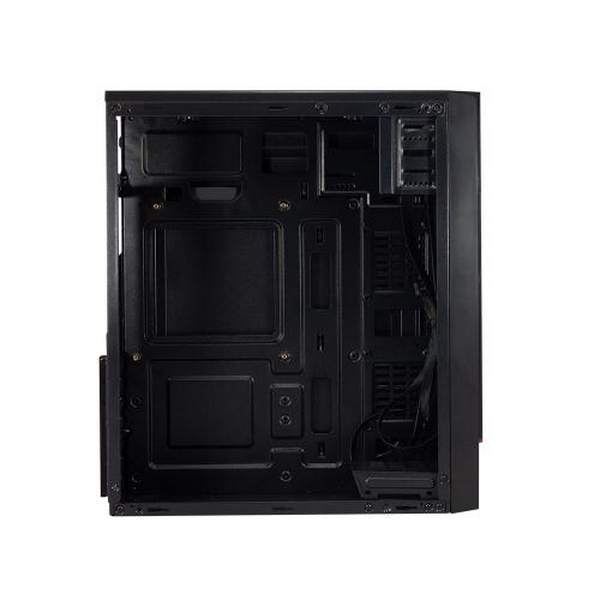 Корпус GTL T1610 Black, без БЖ, Mini Tower, Micro ATX / Mini ITX, 2xUSB 2.0, 370x176x410 мм, 0.4 мм, 2.6 кг - 7