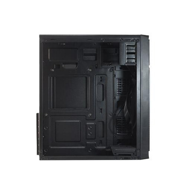 Корпус GTL T1668 Black, без БЖ, Mini Tower, Micro ATX / Mini ITX, 2xUSB 2.0, 370x176x410 мм, 0.4 мм, 2.6 кг - 6
