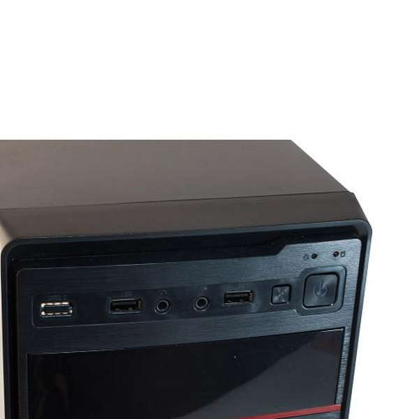 Корпус GTL T1668 Black, без БЖ, Mini Tower, Micro ATX / Mini ITX, 2xUSB 2.0, 370x176x410 мм, 0.4 мм, 2.6 кг - 7