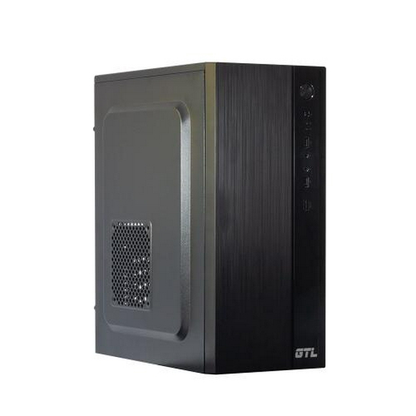 Корпус GTL T1651 Black, без БЖ, Mini Tower, Micro ATX / Mini ITX, 2xUSB 2.0, 370x176x410 мм, 0.4 мм, 2.6 кг
