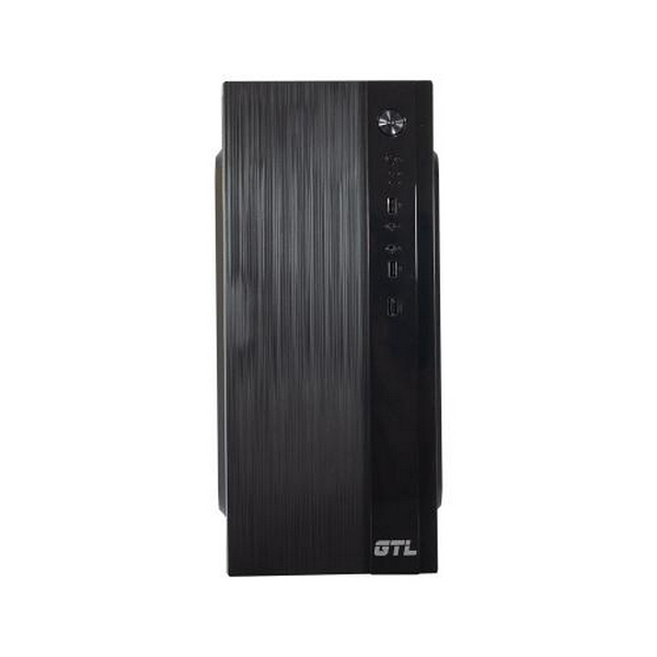 Корпус GTL T1651 Black, без БЖ, Mini Tower, Micro ATX / Mini ITX, 2xUSB 2.0, 370x176x410 мм, 0.4 мм, 2.6 кг - 4