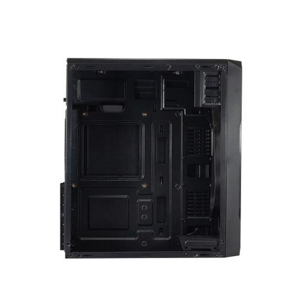 Корпус GTL T1651 Black, без БЖ, Mini Tower, Micro ATX / Mini ITX, 2xUSB 2.0, 370x176x410 мм, 0.4 мм, 2.6 кг - 6