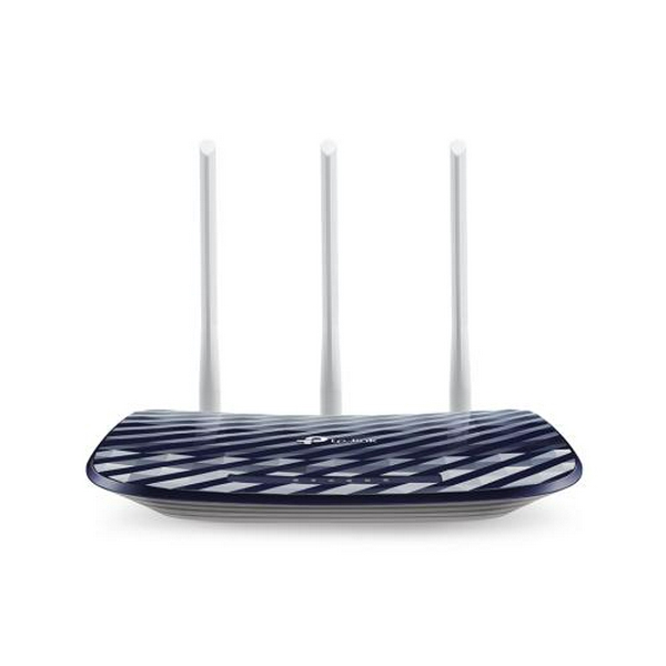 Роутер TP-LINK Archer C20, Wi-Fi 802.11a/b/g/n/ac, до 733 Mb/s, 2.4/5GHz, 4 LAN 10/100 Mb/s, RJ45 10/100Mb/s (FE), IPTV, FTP server / Print server, 3 зовнішні незнімні антени