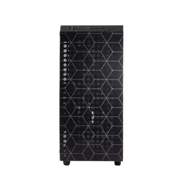 Корпус GTL Gaming "Shield", Black, без БЖ, Mid Tower, ATX / Micro ATX / Mini ITX, 1xUSB 3.0 / 2xUSB 2.0, макс. CPU - 155 мм / VGA - 320 мм, бічна панель із загартованого скла (GTL2625B5) - 3
