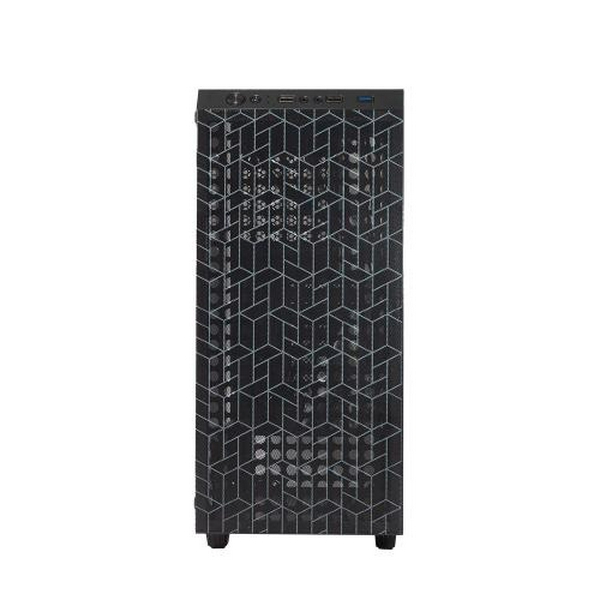 Корпус GTL Gaming "Shield", Black, без БЖ, Mid Tower, ATX / Micro ATX / Mini ITX, 1xUSB 3.0 / 2xUSB 2.0, макс. CPU - 155 мм / VGA - 320 мм, бічна панель із загартованого скла (GTL2625B6) - 3