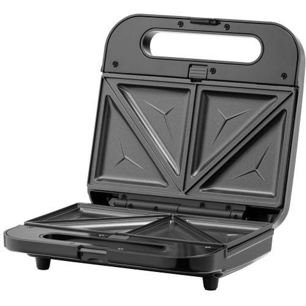 Мультимейкер Ardesto SM-H500B, Black, 700 Вт, 5 пластин в комплекті сендвіч, вафельна, гриль, горішниця, пластини для капкейків, антипригарне покриття, індикатор готовності - 2