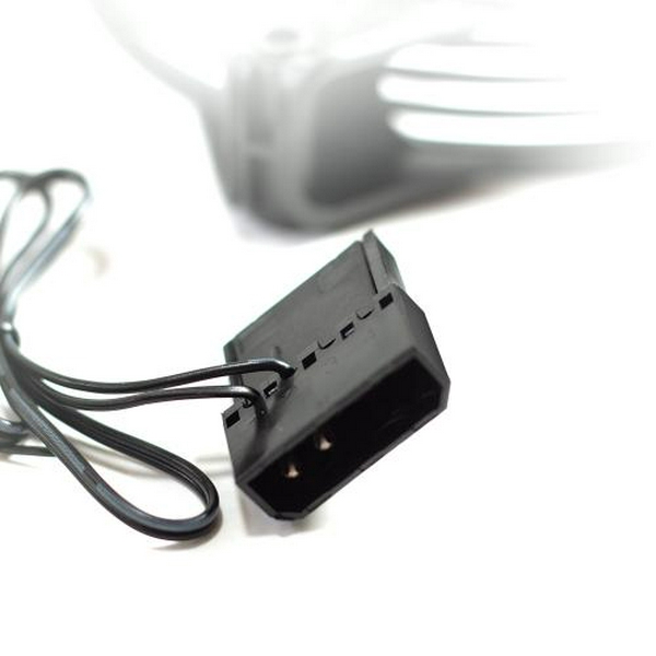 Вентилятор 120 мм, GTL Multicolor F1, Black, 120x120x25 мм, LED підсвічування, 1100 об/хв, 32.6 дБ, Molex (GTL-120LMCF1) - 4