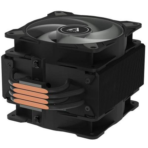 Кулер для процесора Arctic Freezer 36 A-RGB, Black, алюміній/мідь, 2x120 мм ARGB, для Intel 1700, AMD AM5/AM4, висота 159 мм (ACFRE00124A) - 7