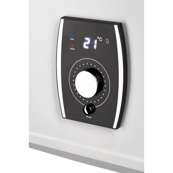 Водонагрівач Willer EVH80DRI Libra, White, 2000W, 80л, плаский, сухий ТЕН, універсальний монтаж, 2 ТЕНи, електронне керування, цифровий дисплей, 2 режими потужності, зовнішній терморегулятор, бак титанокварцова емаль, D, 90х57х31см - 7