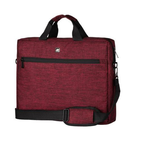 Сумка для ноутбука 16" 2E "Beginner", Burgundy, нейлон, 39x29x5.9 см (2E-CBN315BG)