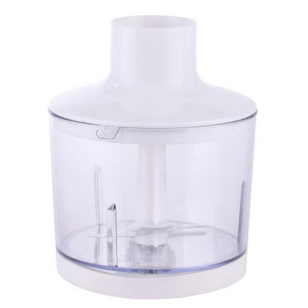 Блендер Edler EDHB-1049, White/Grey, 700W, занурювальний, 2 швидкості, мірний стакан 600мл, подрібнювач 500мл, вінчик для збивання, нога та леза з нержавіючої сталі - 3