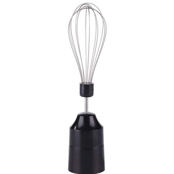 Блендер Edler EDHB-2009, Black, 800W, занурювальний, 2 швидкості, мірний стакан 600мл, подрібнювач 500мл, вінчик для збивання, нога та леза з нержавіючої сталі - 4