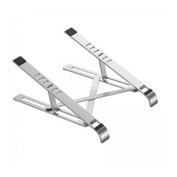 Підставка для ноутбука до 15" Choetech H045-SL, Silver, алюміній, компактна конструкція, размер - 240 х 150 х 23 мм, 212 г - 2