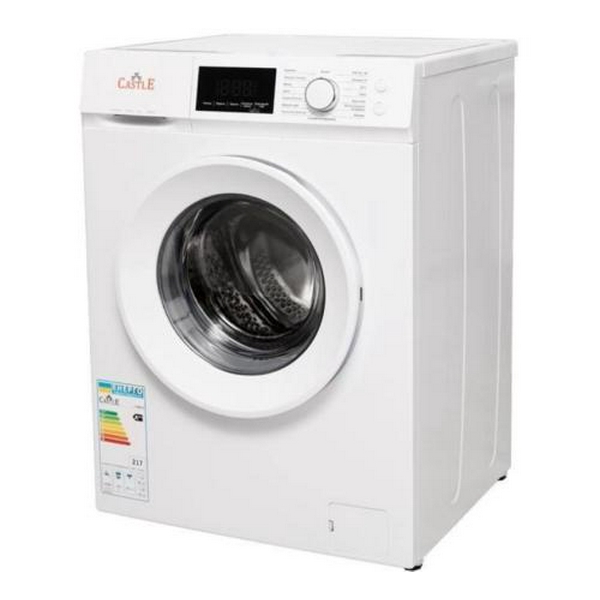 Пральна машина Castle CWM-02, White,  9 кг, фронтальна, інвертор, 16 програм, швидкість віджиму 1200 об/хв, дисплей, A+++, 84х60х55см