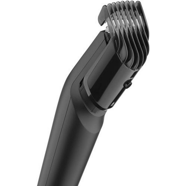 Машинка для стрижки Ardesto HC-Y22-B, Black, 5W, живлення мережа/акумулятор, кількість установок довжини 6, 1 насадка, леза з нерж. сталі, щіточка для чищення, індикатор зарядки - 6