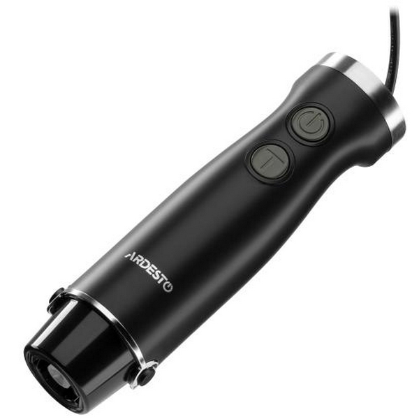 Блендер Ardesto HBG-600BWH, Black, 600W, занурювальний, 5 швидкостей, турборежим, 2 насадки, мірна склянка 600мл, вінчик для збивання - 8