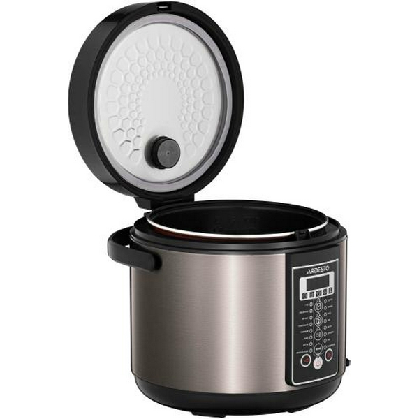 Мультиварка Ardesto MC-P17BRZ, Bronze, 860W, 5л, 17 програм, LED-дисплей, електронне керування, антипригарне керамічне покриття чаші, програма Твій рецепт, книга рецептів, ополоник - 4