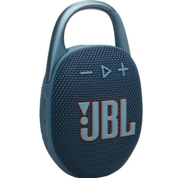 Колонка портативна 1.0 JBL Clip 5 Blue, 7B, Bluetooth, живлення від акумулятора, IP67 водонепроникна