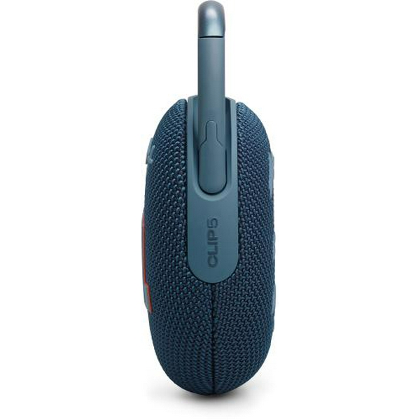 Колонка портативна 1.0 JBL Clip 5 Blue, 7B, Bluetooth, живлення від акумулятора, IP67 водонепроникна - 5