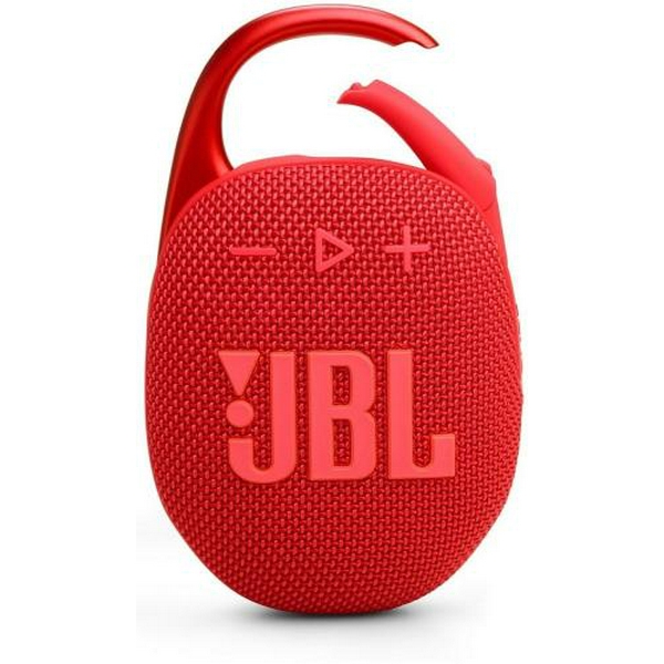 Колонка портативна 1.0 JBL Clip 5 Red, 7B, Bluetooth, живлення від акумулятора, IP67 водонепроникна - 2