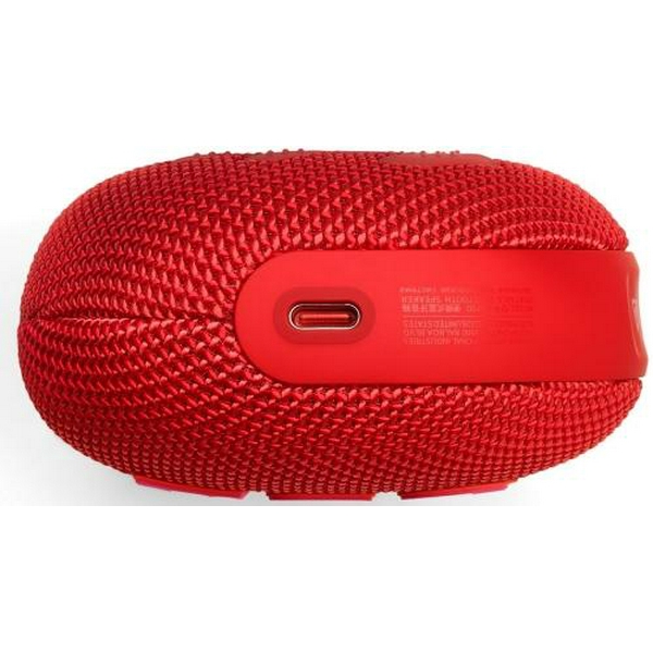 Колонка портативна 1.0 JBL Clip 5 Red, 7B, Bluetooth, живлення від акумулятора, IP67 водонепроникна - 5
