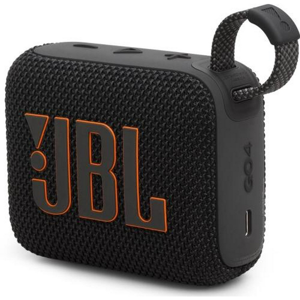 Колонка портативна 1.0 JBL Go 4 Black, 4.2 Bт, Bluetooth, живлення від акумулятора, IPX7 водонепроникна (JBLGO4BLK) - 3