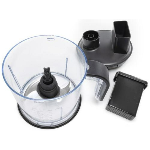 Блендер Eisen EBSS-150СH, Black, 1500W, занурювальний, 15 швидкостей з ступінчатим регулюванням, ТУРБО, мірна склянка 800мл, великий подрібнювач 1500мл, міні-подрібнювач 600мл, 2 диски дляшинкування та терка, вінчик - 3