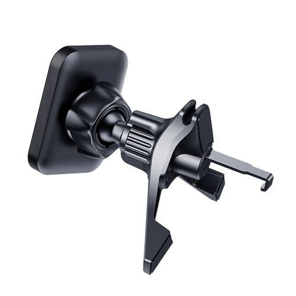 Автотримач для телефону ColorWay Air Vent 6, Grey, магнітний, в дефлектор повітроводу, поворот тримача на 360° (CW-CHM16-GR) - 3