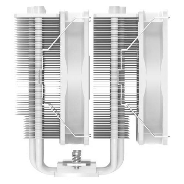 Кулер для процесора ID-Cooling SE-206-XT White, 2x120 мм, алюміній/мідь, Intel: 1851, 1700, 1200, 1151, 1150, 1155, 1156, AMD: AM5, AM4, 136х156х120 мм, 4-pin PWM, до 250 Вт - 5