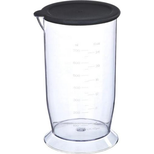 Блендер Edler EDHB-2101, Black, 400W, занурювальний, 2 швидкості, мірний стакан з кришкою 700мл, нога та леза з нержавіючої сталі, корпус з ABS пластику - 3