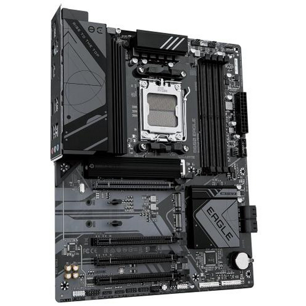 Материнська плата AM5 Gigabyte B650 EAGLE, B650, 4xDDR5, Int.Video (CPU), 4xSATA3, 3xM.2, 1xPCI-E 4.0 x16, 3xPCI-E 3.0 x16, Realtek 7.1, Realtek GbE, 4xUSB3.2/8xUSB2.0, HDMI/DP, ATX - 3