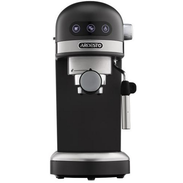 Кавоварка Ardesto YCM-E1502, Black, 1350W, ріжкова, резервуар для води 1.4л, ручний капучинатор, попереднє замочування кави - 4