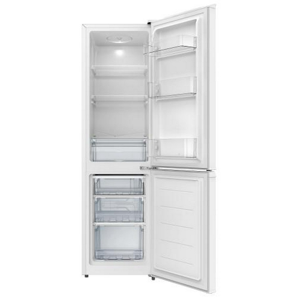 Холодильник Edler ED-230DBW, White, двокамерний, з нижньою мор. камерою, загальний об'єм 170L, корисний об'єм 120L/50L, механічне керування, суперзамороження, A+, 151.8x44.4x53.6см - 2