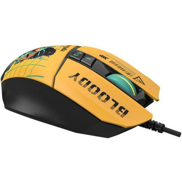 Миша A4Tech W63 Max "Renegade", Sunset, USB, оптична (сенсор MAX BC3332-A 12K), 100 - 12 000 dpi, 250 IPS, 6 кнопок, RGB підсвічування - 6