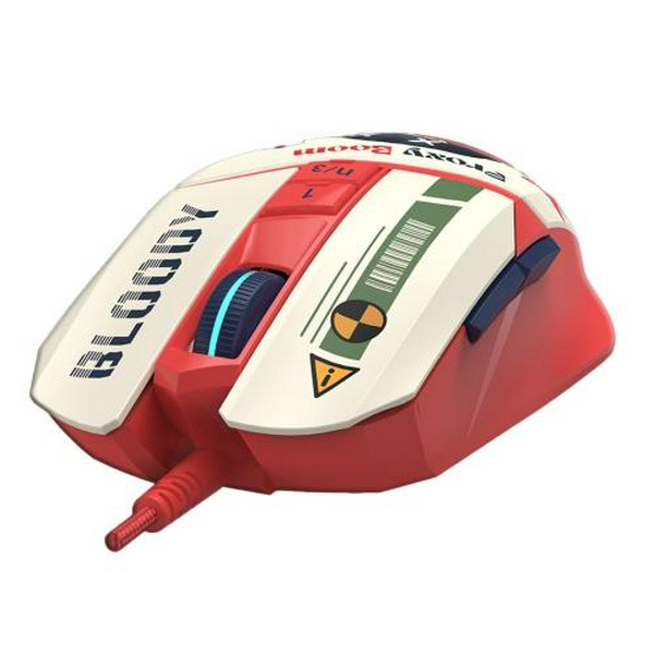 Миша A4Tech W63 Max "Proxy Boom", White/Red, USB, оптична (сенсор MAX BC3332-A 12K), 100 - 12 000 dpi, 250 IPS, 6 кнопок, RGB підсвічування - 5