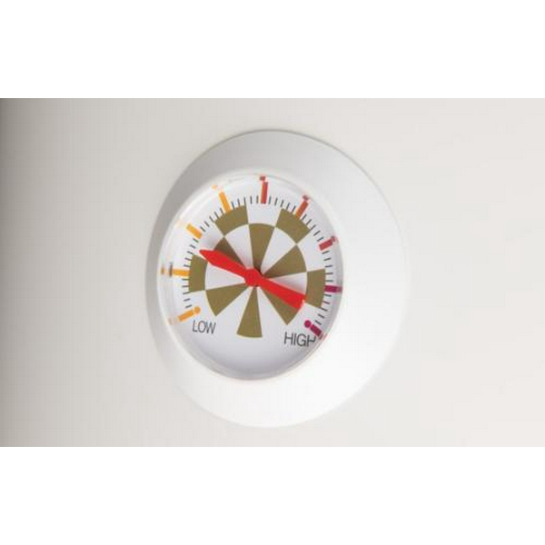 Водонагрівач Willer EV100R-HIT, White, 1500W, 100л, вертикальний, мокрий ТЕН, механічне керування, зовнішній терморегулятор, бак титанокварцова емаль, C, 90.8х45х46.5см - 7