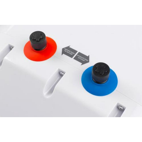 Водонагрівач Willer PU15R New optima mini, White, 1500W, 15л, мокрий ТЕН, вертикальний, механічне керування, під мийкою, квадратний, подача води зверху, зовнішній терморегулятор, D, 38.9x38.9х30.1см - 4