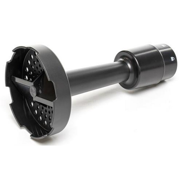 Блендер Eisen EBS-104P, Black, 1000W, занурювальний, 2 швидкості з плавним регулюванням, турбо режим, подрібнювач 400мл, склянка 500мл, насадка для пюре, вінчик - 5