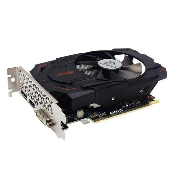 Відеокарта Radeon RX 550, Arktek, 4Gb GDDR5, 128-bit, DVI/HDMI/DP, 1287/7000 MHz (AKR550D5S4GL1) - 4