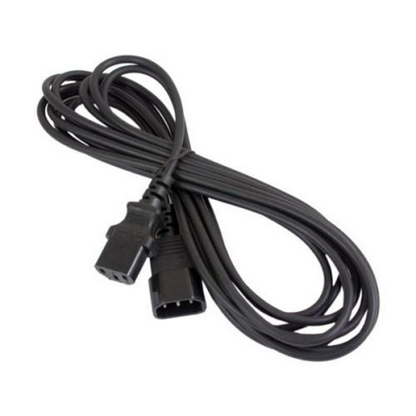 Кабель живлення від мережі PC-189, Black, 1.8 м, Atcom, IEC C14 - IEC C13, 3x0.75 мм² (10118)