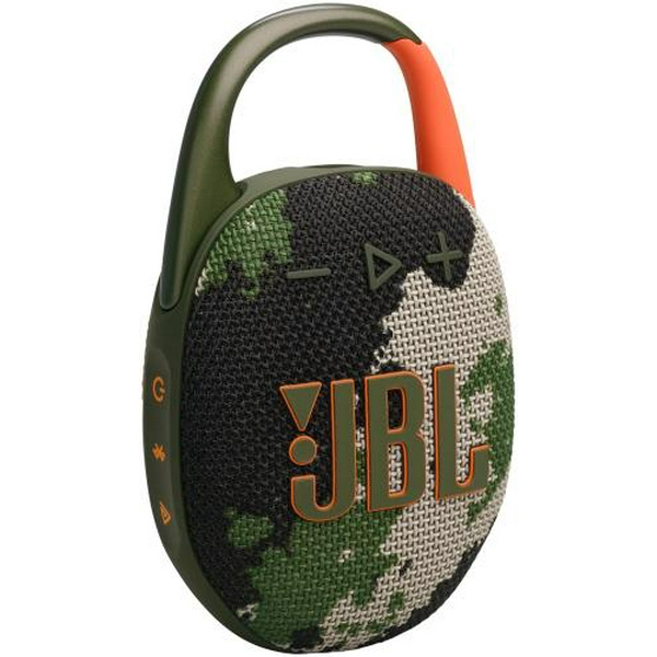 Колонка портативна 1.0 JBL Clip 5 Squad, 7B, Bluetooth, живлення від акумулятора, IP67 водонепроникна (JBLCLIP5SQUAD) - 2