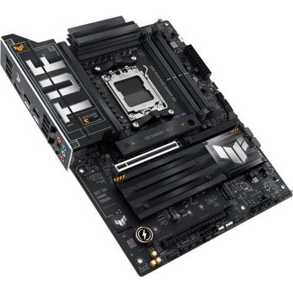 Материнська плата AM5 Asus TUF GAMING X870-PLUS WIFI, X870, 4xDDR5, Int.Video (CPU), 2xSATA3, 4xM.2, 1xPCI-E 5.0 x16, 1xPCI-E 4.0 x16, Realtek ALC1220P, WiFi 7, Bluetooth 5.4, Realtek 2.5Gb, HDMI/2xType-C, ATX - 5