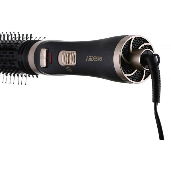 Фен-щітка Ardesto HD-C100, Black, 1000W, 1 швидкість, 2 температурні режими, 2 щітки з керамічним покриттям 40 та 50мм - 3