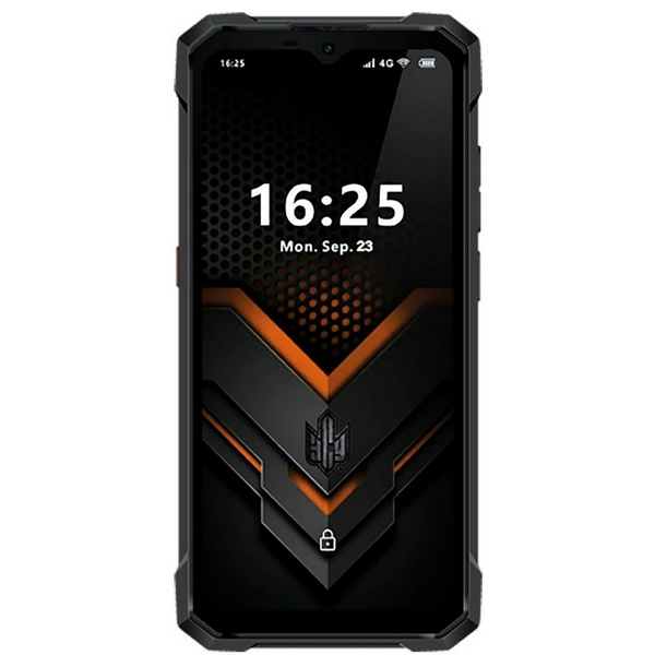 Смартфон Sigma mobile X-treme PQ57 Black, 2 Nano-Sim, 6.58" (1080x2408) IPS FHD+, MediaTek Helio P60, RAM 6Gb, ROM 256Gb, microSD, GPS, Wi-Fi, LTE, 3 Cam (64Mp + 24Mp + 16Mp), Li-Ion 20800mAh, Android 13 - 2