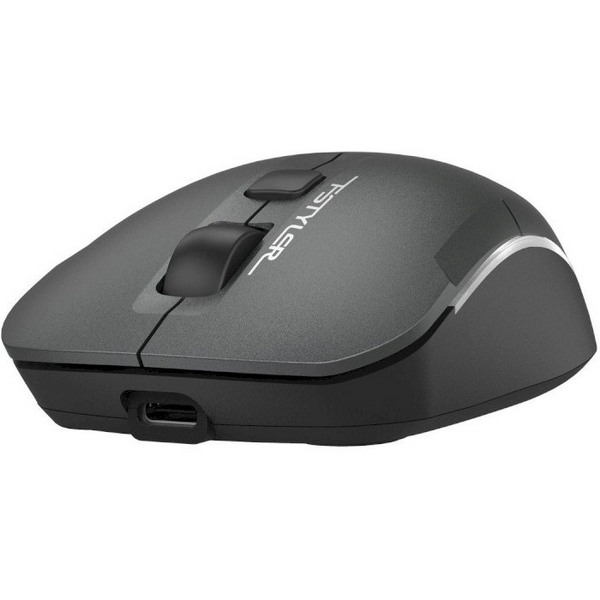 Миша A4Tech Fstyler FB26CS Air2 (Smoky Grey), BT+RF (Combo), Bluetooth / 2.4 GHz / USB, підсвічування, 2000 dpi, кнопки 4 шт., підключення бездротове  - 6