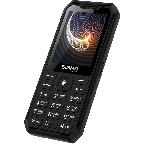 Мобільний телефон Sigma mobile X-style 310 Force TYPE-C, Black, 2 Nano-SIM, дисплей 2.8" цветной (240x320), моноблок, MediaTek MTK6261D, поддержка microSD (max 32GB), FM, BT, Cam 0.3Mp, 3000 mAh - 2