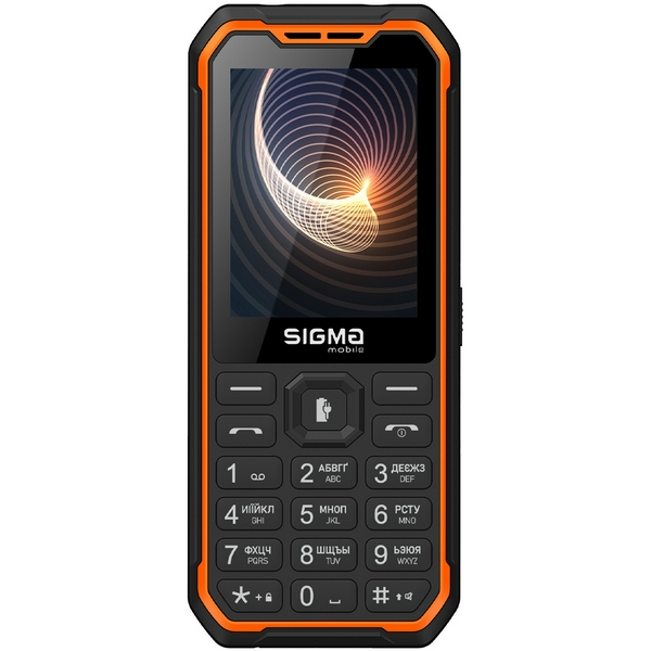 Мобільний телефон Sigma mobile X-style 310 Force TYPE-C, Black/Orange, 2 Nano-SIM, дисплей 2.8" цветной (240x320), моноблок, MediaTek MTK6261D, поддержка microSD (max 32GB), FM, BT, Cam 0.3Mp, 3000 mAh - 5
