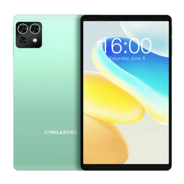 Планшет 8" Teclast M50 Mini Tea Green, (1340x800) IPS, Unisoc Tiger T606, RAM 6Gb, ROM 128Gb + microSD(max 2Tb), GPS, Wi-Fi, BT, LTE, 5000 mAh, Android 13