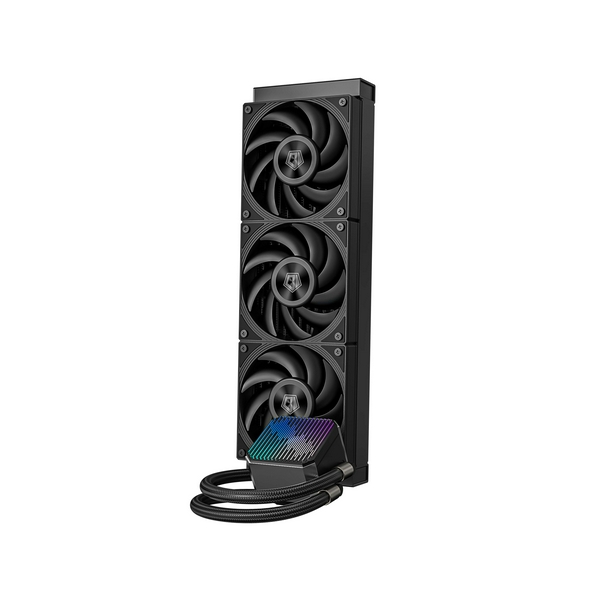 Система рідинного охолодження ID-Cooling DX360 MAX, Black, Intel: 1851/1700/1200/1151/1150/1155/1156, AMD: AM4/AM5, до 350 Вт, 38 мм товщина радіатора